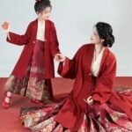 Chinese New Year Clothes Ming Dynasty Style Fashion Hanfu