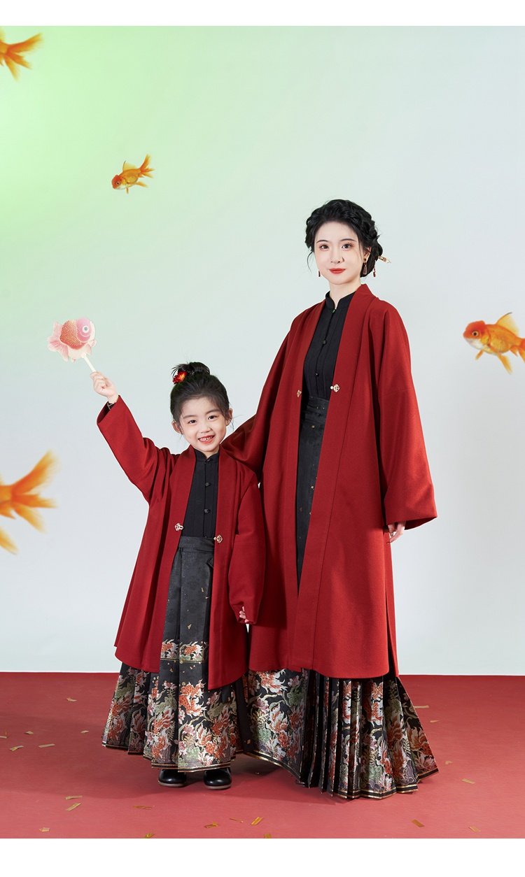 Chinese New Year Clothes Ming Dynasty Style Fashion Hanfu