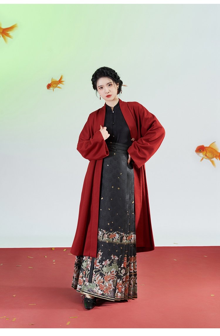 Chinese New Year Clothes Ming Dynasty Style Fashion Hanfu