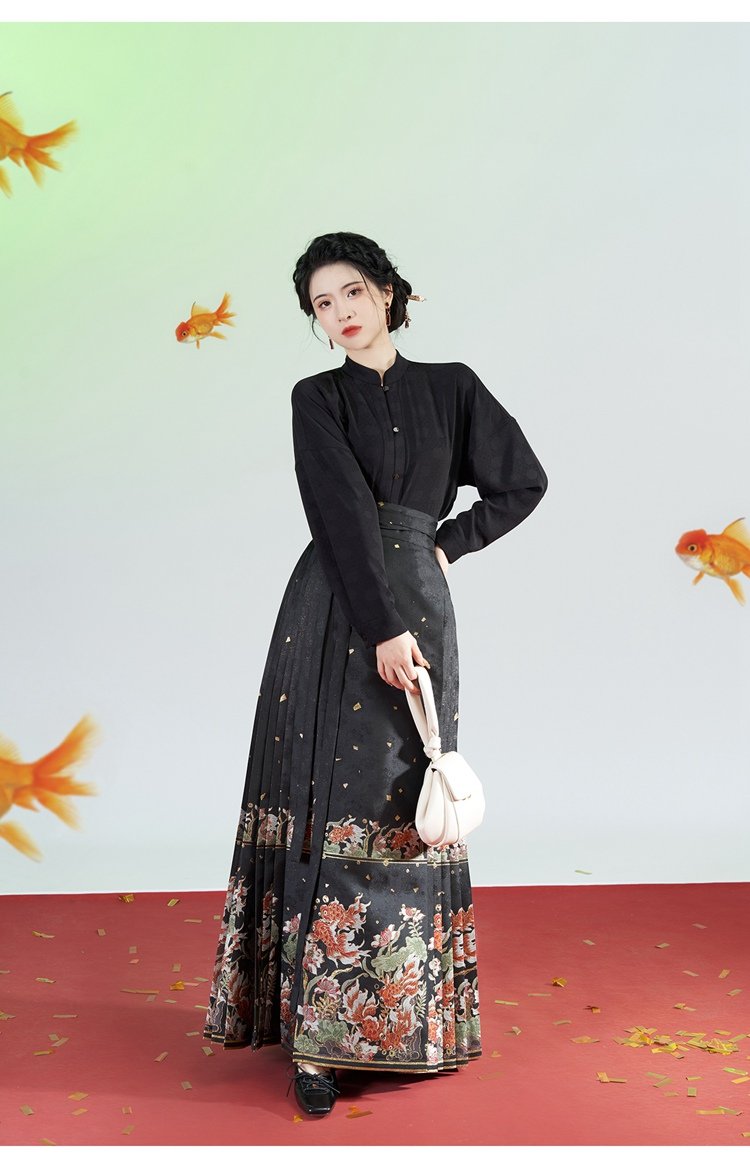 Chinese New Year Clothes Ming Dynasty Style Fashion Hanfu