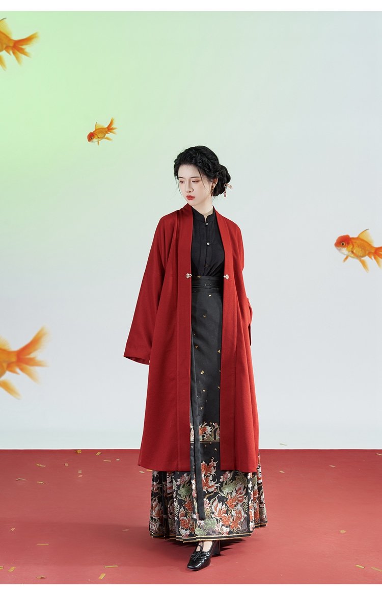 Chinese New Year Clothes Ming Dynasty Style Fashion Hanfu