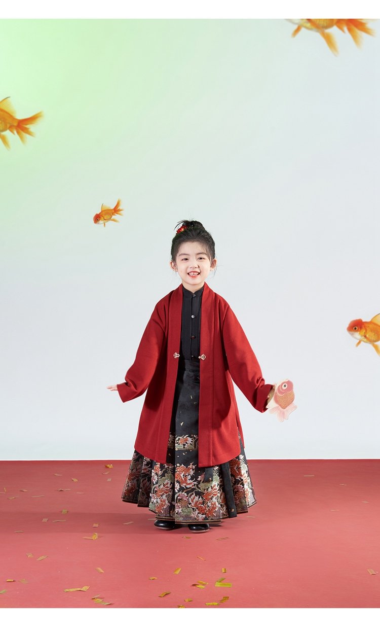 Chinese New Year Clothes Ming Dynasty Style Fashion Hanfu