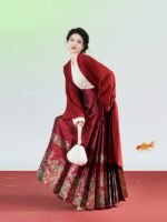Chinese New Year Clothes Ming Dynasty Style Fashion Hanfu - Image 3