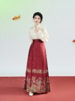 Chinese New Year Clothes Ming Dynasty Style Fashion Hanfu - Image 5