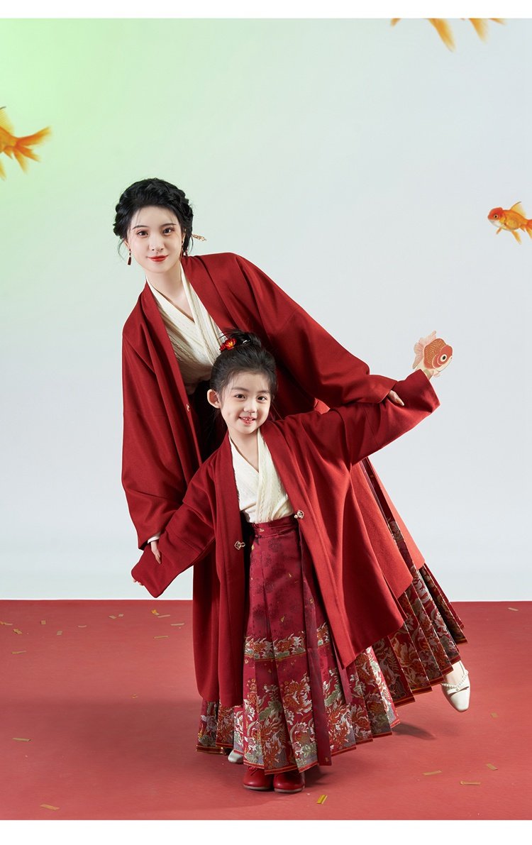 Chinese New Year Clothes Ming Dynasty Style Fashion Hanfu