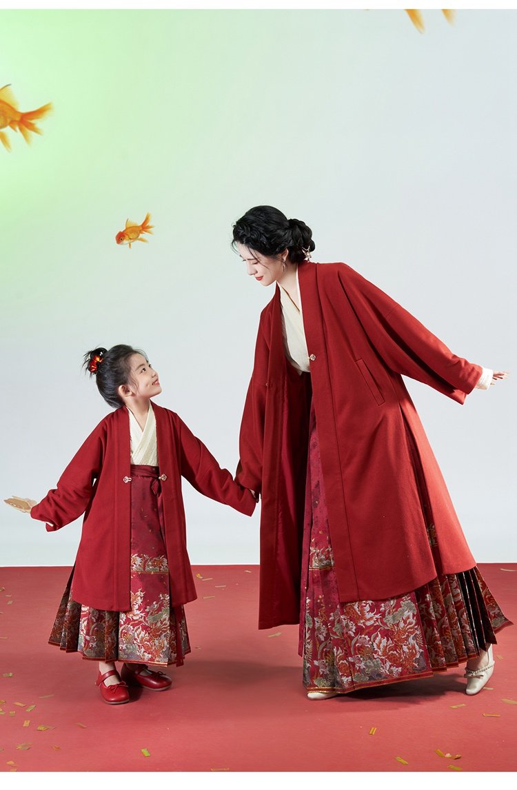 Chinese New Year Clothes Ming Dynasty Style Fashion Hanfu
