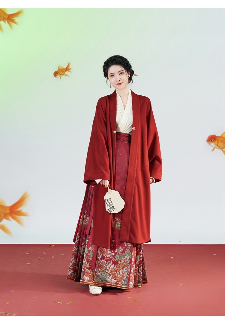Chinese New Year Clothes Ming Dynasty Style Fashion Hanfu