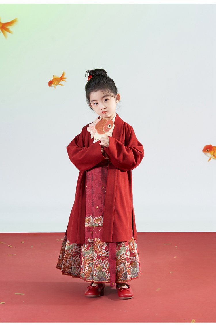Chinese New Year Clothes Ming Dynasty Style Fashion Hanfu