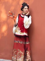 Chinese New Year Costume Ming Dynasty Hanfu - Image 2