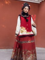 Chinese New Year Costume Ming Dynasty Hanfu - Image 4