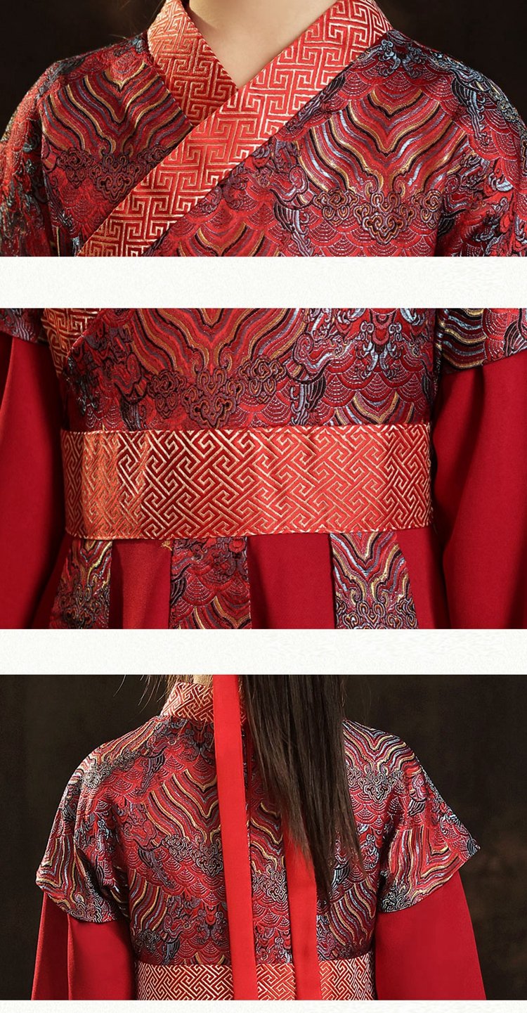 Chinese New Year Dress Hanfu Girl Or Boy