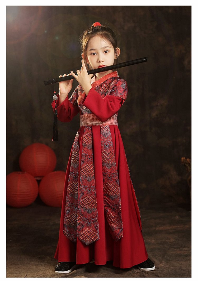 Chinese New Year Dress Hanfu Girl Or Boy
