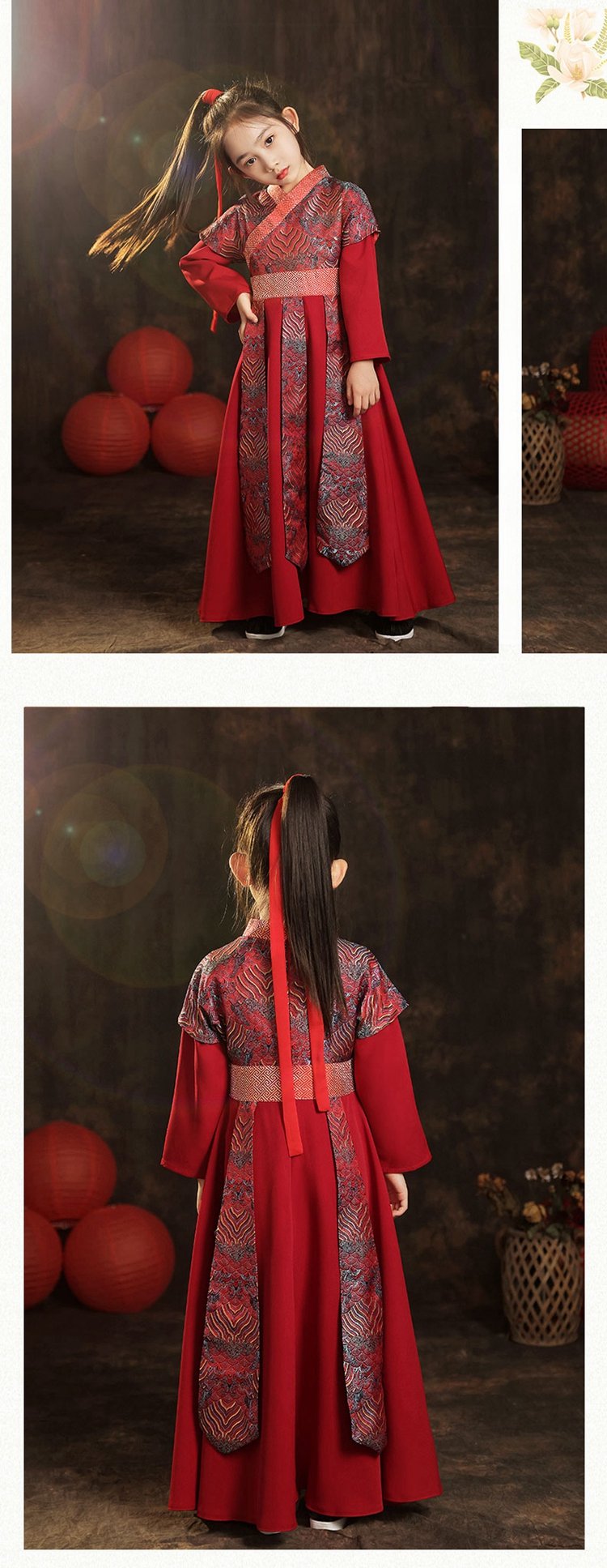Chinese New Year Dress Hanfu Girl Or Boy