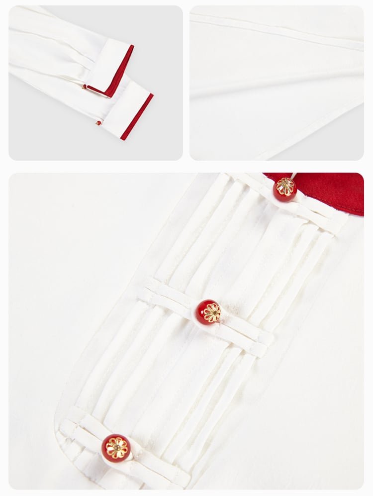 Chinese New Year Dress Women Embroidery Modern Hanfu