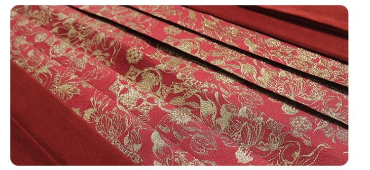 Chinese New Year Dresses Red Hanfu Sets