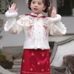 Chinese New Year Dresses Winter Thickened Hanfu