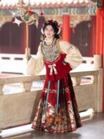 Chinese New Year Hanfu for Women Winter