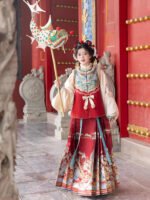 Chinese New Year Hanfu for Women Winter - Image 2