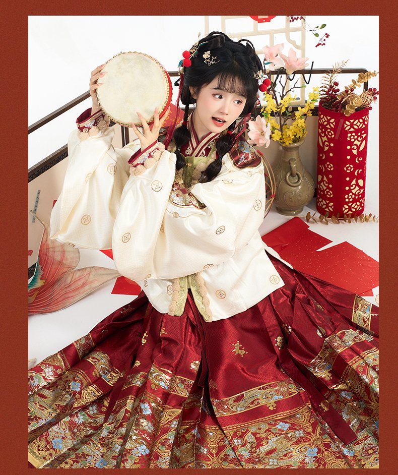 Chinese New Years Dress Women's Hanfu