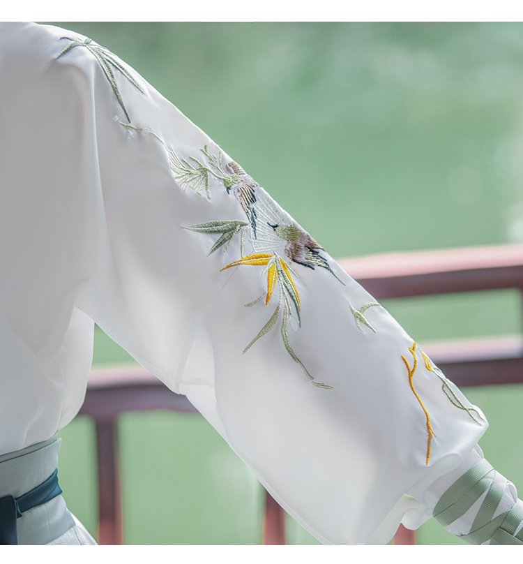 Chinese Outfits Ancient Wei Jin Style Hanfu Unisex