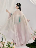 Chinese Princess Costume Women’s Embroidered Hanfu Set - Image 3