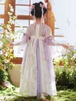Chinese Princess Hanfu Little Girl Party Dress - Image 4