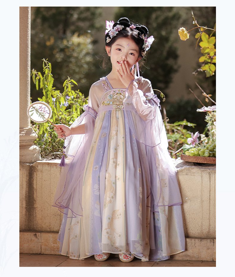 Chinese Princess Hanfu Little Girl Party Dress