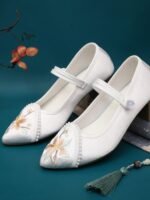 Chinese Shoes For Women Embroidered Cheongsam Shoes - Image 3