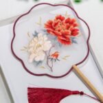 Chinese Silk Fan Traditional Round Fan