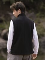 Chinese Sleeveless Tang Vest Men Coat - Image 5