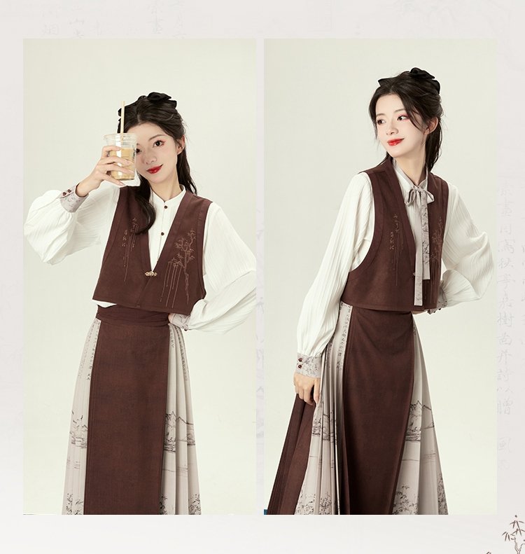 Chinese Street Fashion Hanfu Tang Style Dress