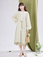 Chinese Style Clothes Ming Dynasty Modern Hanfu Dress - Image 3