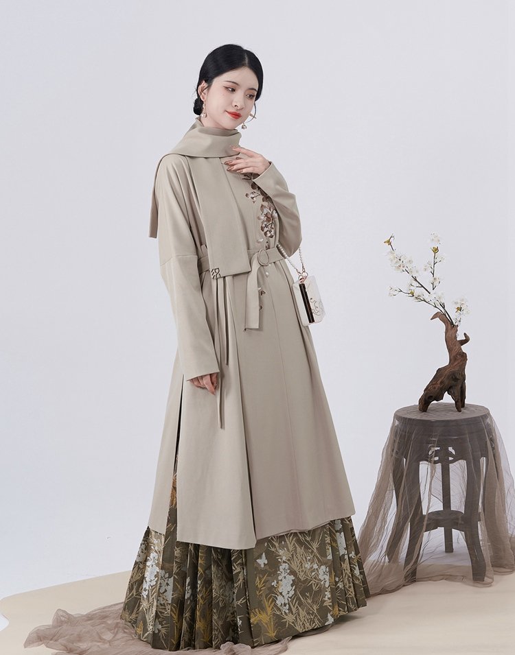 Chinese Style Clothing Embroidered Ming Dynasty Hanfu