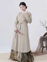 Chinese Style Clothing Embroidered Ming Dynasty Hanfu - Image 2