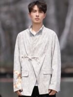 Chinese Style Coat For Man Loose Jacket