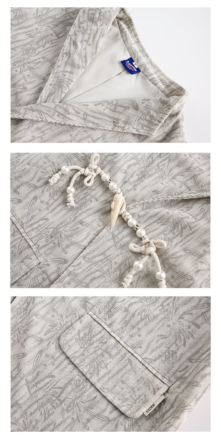 Chinese Style Coat For Man Loose Jacket