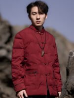 Chinese Style Coat Tang Suit Men’s Cotton Jacket