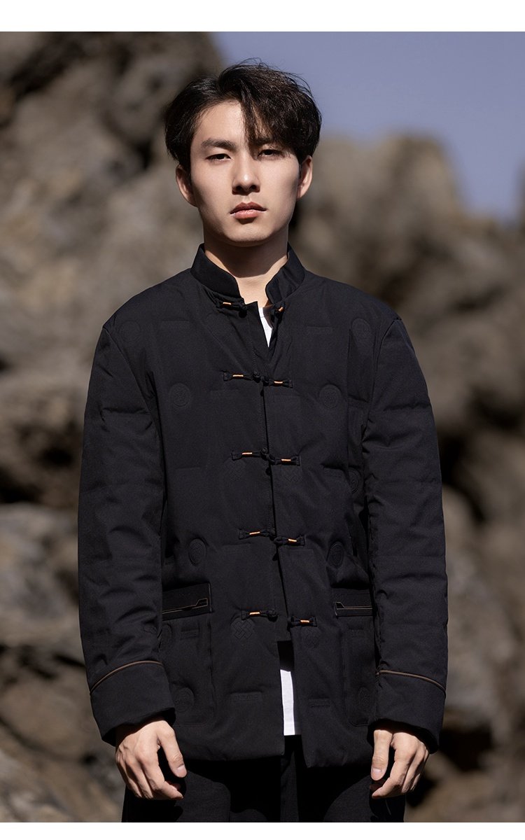 Chinese Style Coat Tang Suit Men's Cotton Jacket