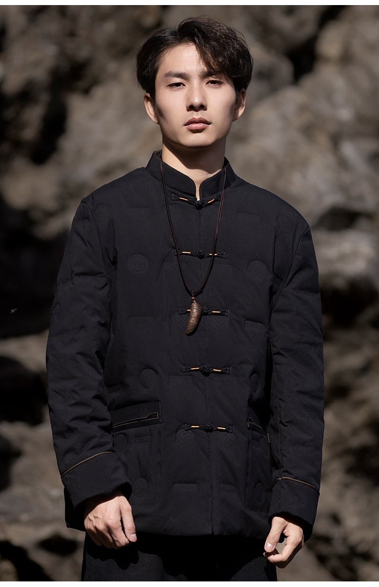 Chinese Style Coat Tang Suit Men's Cotton Jacket