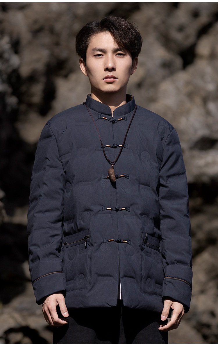 Chinese Style Coat Tang Suit Men's Cotton Jacket