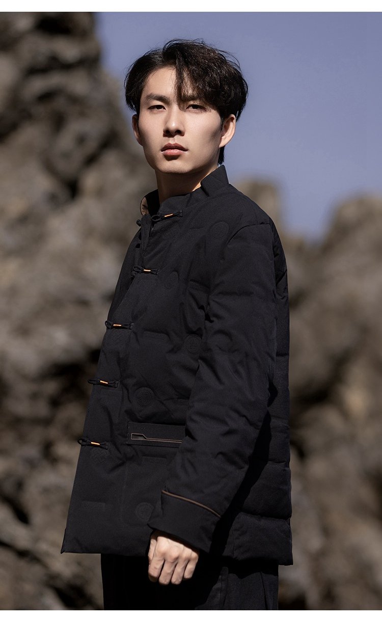Chinese Style Coat Tang Suit Men's Cotton Jacket