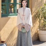 Chinese Style Dress Women Fashion Hanfu Set