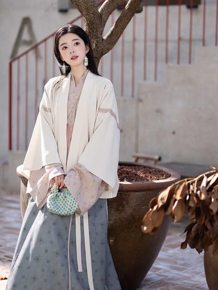Chinese Style Dress Women Fashion Hanfu Set