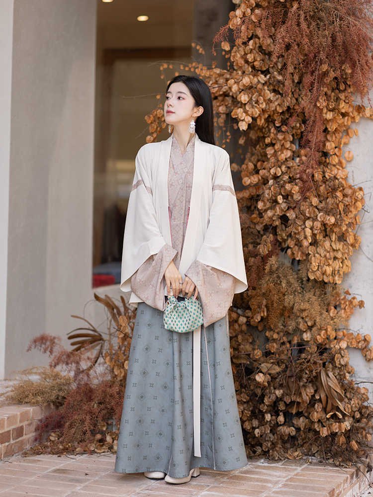 Chinese Style Dress Women Fashion Hanfu Set