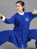Chinese Style Embroidery Tai Chi Clothes Female