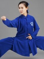 Chinese Style Embroidery Tai Chi Clothes Female - Image 2