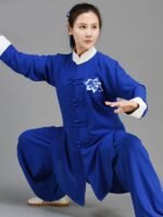 Chinese Style Embroidery Tai Chi Clothes Female - Image 5