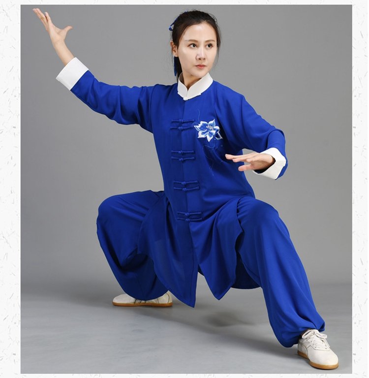 Chinese Style Embroidery Tai Chi Clothes Female