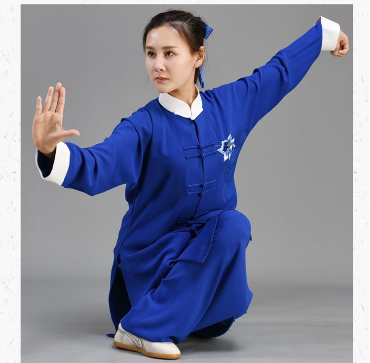 Chinese Style Embroidery Tai Chi Clothes Female