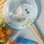 Chinese Style Hanfu Accessories Embroidery Fan